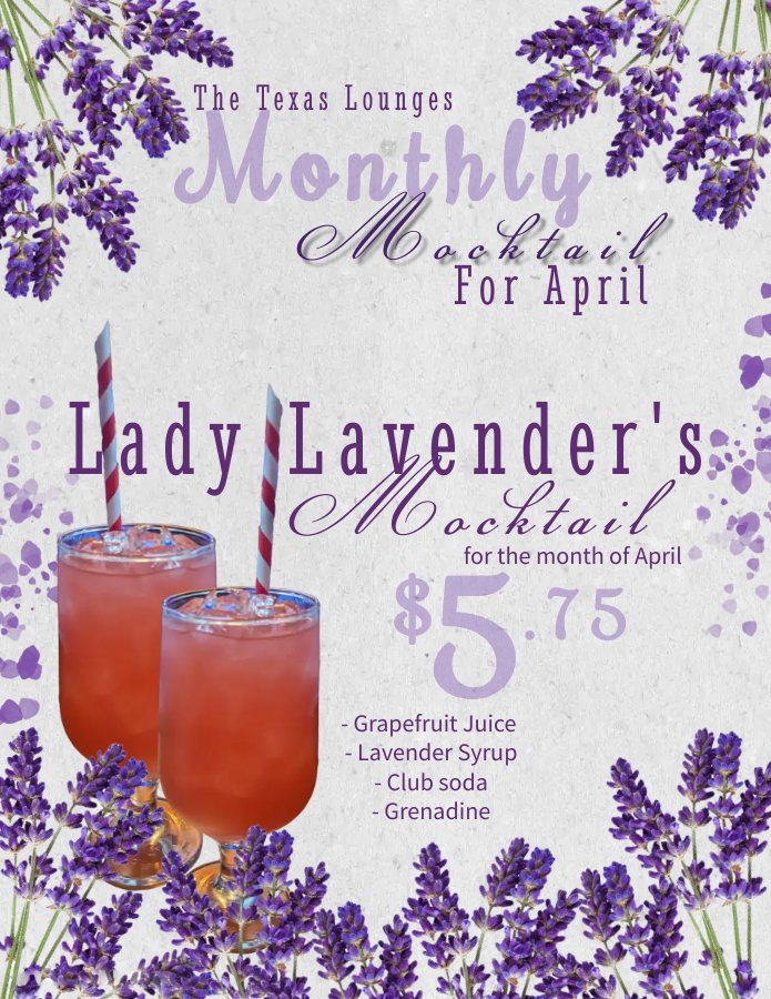 Mocktail of the Month April